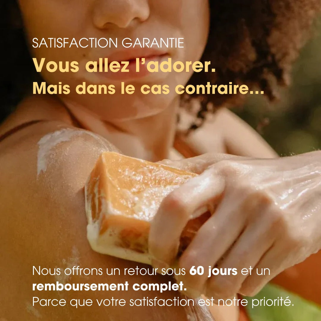Savon anti-taches au curcuma ( 2 offerts + crème hydratante )